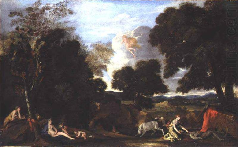Paysage avec Junon et Argus, Nicolas Poussin